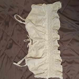 White Lace Tank Top